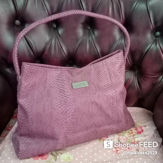 Tas Croco ungu brand Kenzia