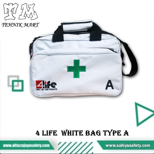 Jual Tas Obat P3K Warna Putih Type A Lengkap Dengan Isi | Shopee Indonesia