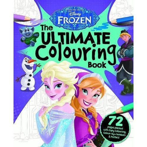 Jual Art Therapy Disney Frozen The Ultimate Colouring Book Buku