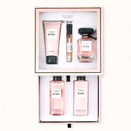 Jual VS Victoria Secret TEASE 5 PIECE GIFT SET BOX collection | Shopee ...