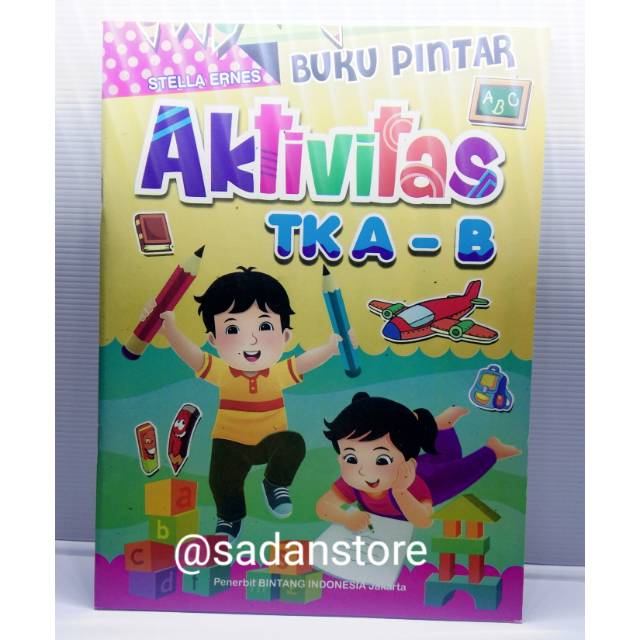 Jual Buku Anak Pintar Aktivitas TK A - B | Shopee Indonesia