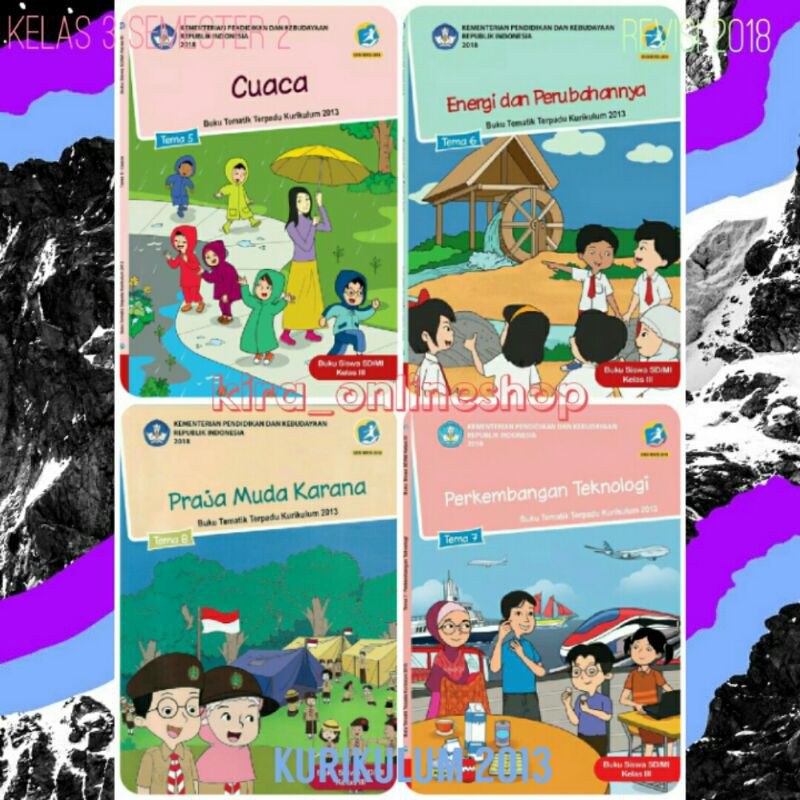 Jual BUKU PAKET SISWA KELAS 3 SEMESTER 2 TEMA 5 6 7 8 KURIKULUM 2013 ...