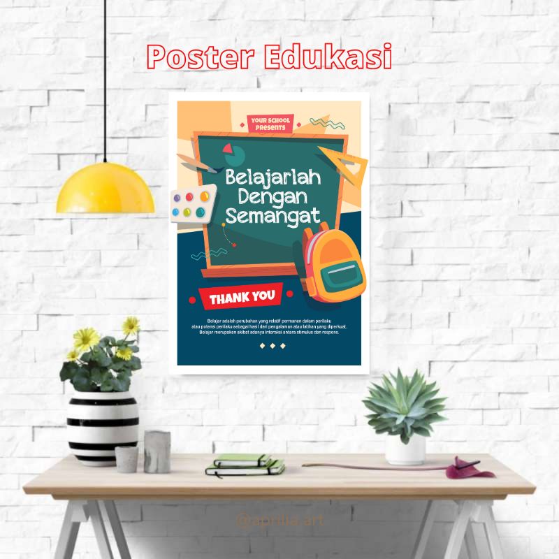 Jual POSTER EDUKASI ANAK | POSTER BELAJAR PERMAINAN ANAK CUSTOM ...