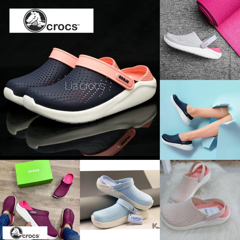 Jual SANDAL Crocs literide woman sepatu crocs literide sandal