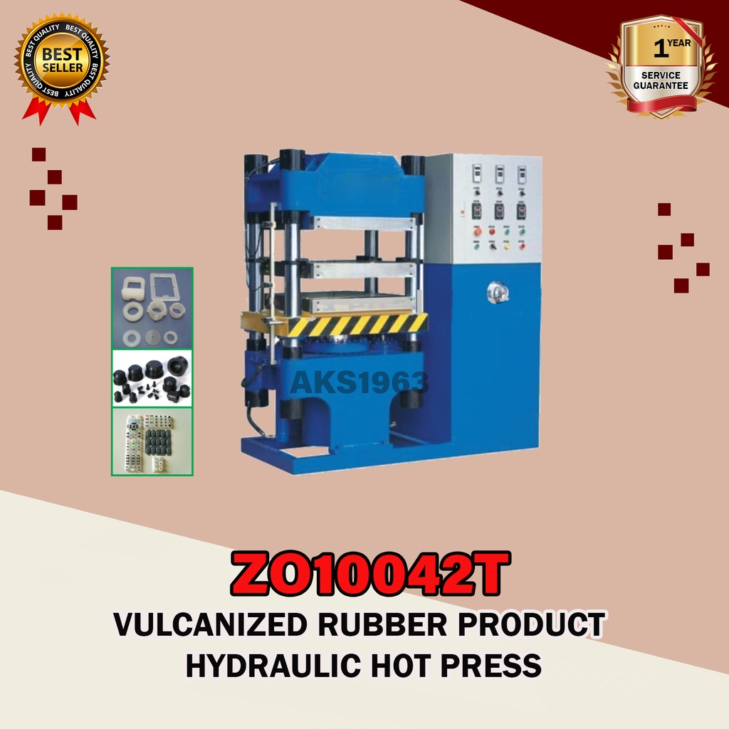 Jual Mesin Hidrolik Pres 100Ton Vulcanized Rubber Hydraulic Press ...