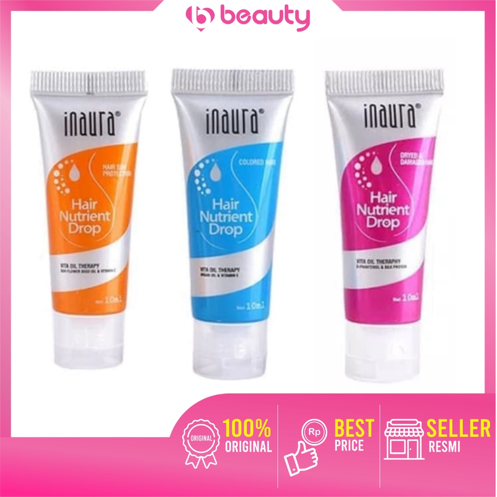 Jual BEAUTY INAURA Hair Nutrient Drop 10ml / Vitamin Rambut Kering ...