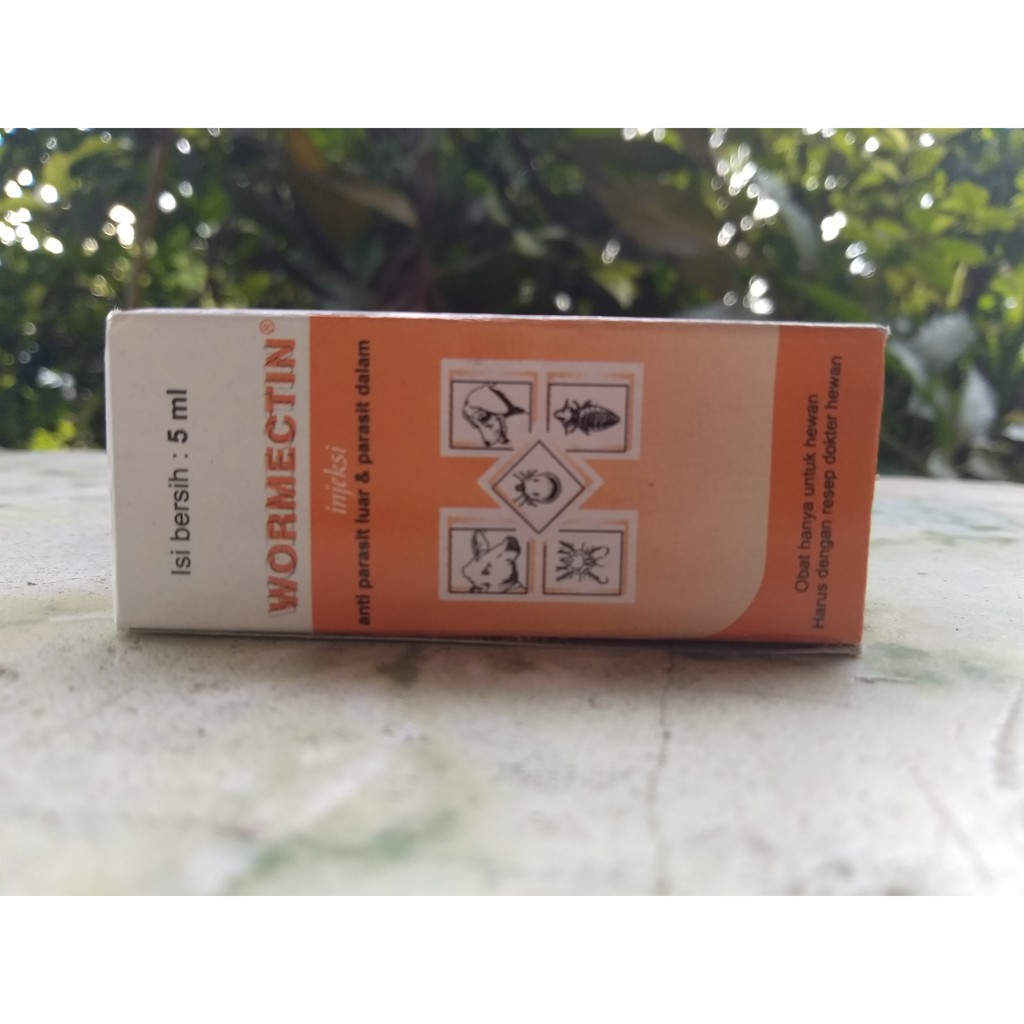 Jual WORMECTIN Obat Scabies Kutu Tungau Caplak Injeksi pada Kelinci ...