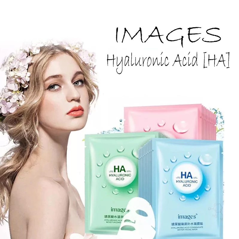 IMAGES HA HYALURONIC ACID FACIAL MASK - MELEMBABKAN WAJAH KERING | AutoStock