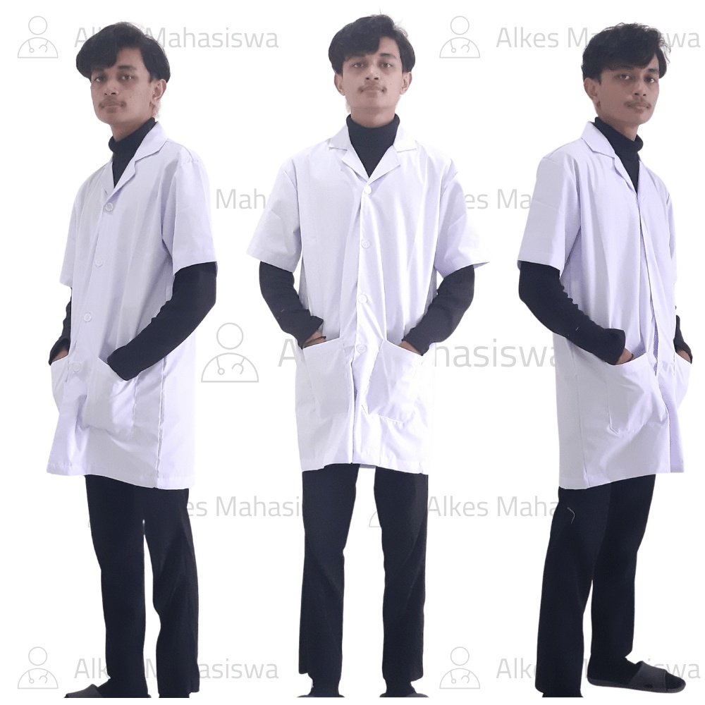 Jual Baju Seragam Jas Lab Jas Praktikum Baju Laboratorium Lengan