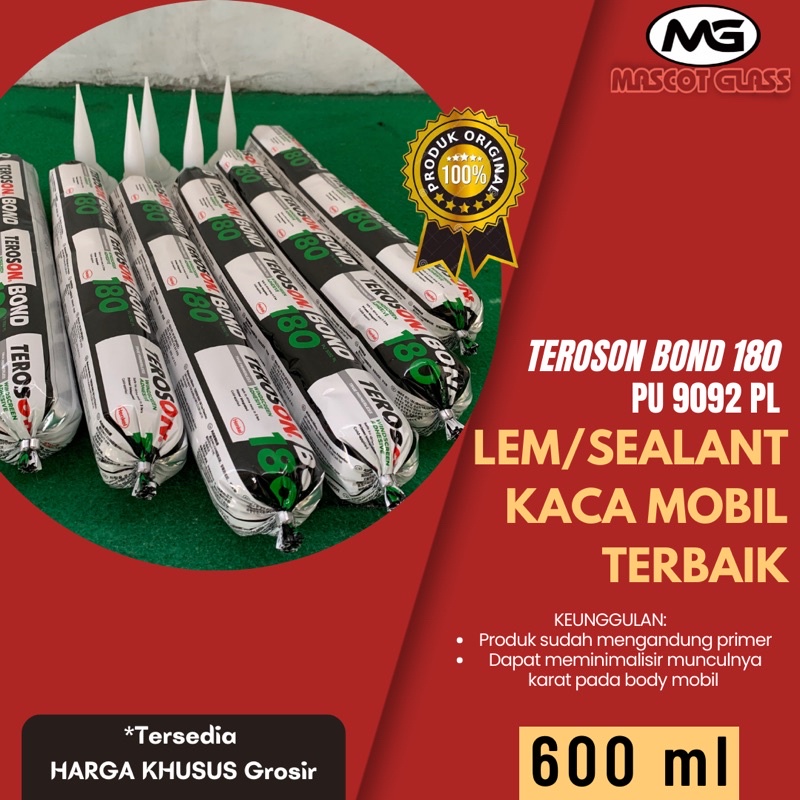 Jual Lem Kaca Mobil Merek Teroson Pl Hitam Ml Shopee Indonesia