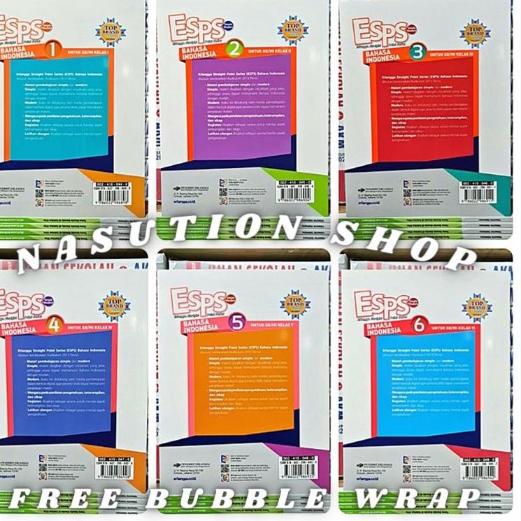 Jual Telah Hadir.. Esps Bahasa Indonesia Kelas 1 2 3 4 5 6 SD K13 ...