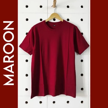 Kaos Polos Cotton Combed 24s Lengan Pendek Baju Distro Dewasa Unisex Pria Wanita