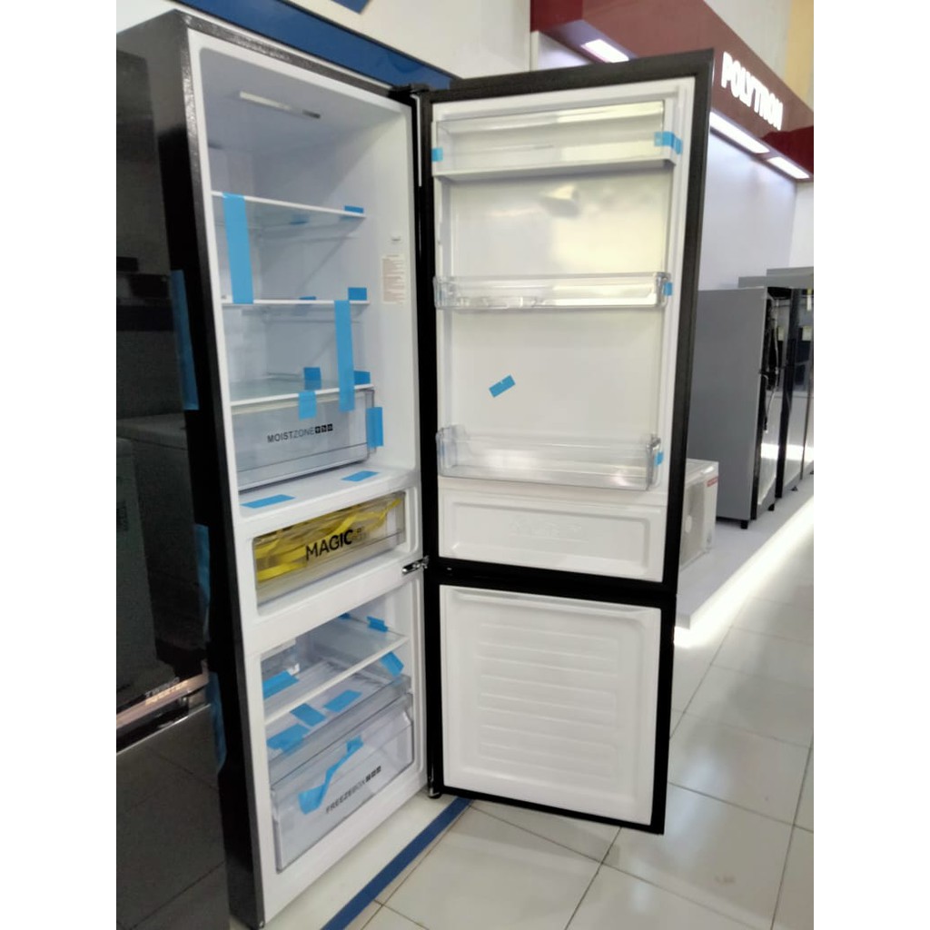 Jual Kulkas Aqua 2 PINTU AQR 350 RBG (BK) Twin Inventer Bergaransi ...