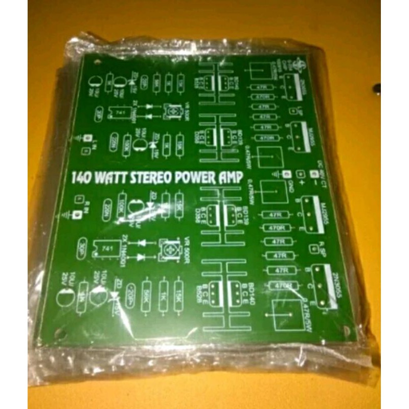 Jual PCB Power Amplifier 140W stereo | Shopee Indonesia