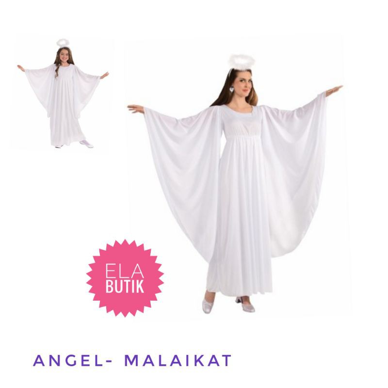 Jual Kostum angel-dewasa-kostum malaikat-halloween | Shopee Indonesia