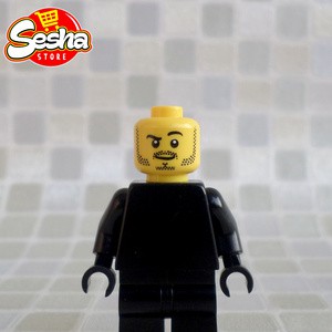 Jual LEGO Head Beard Angry - LEGO Part | Shopee Indonesia