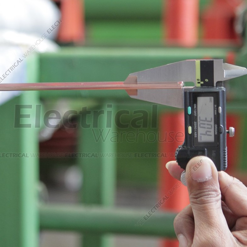 Jual RAIL COPPER RC BUSBAR 3x20mm 4 Meter ( PLAT TEMBAGA 3x20 3 x 20 mm ...