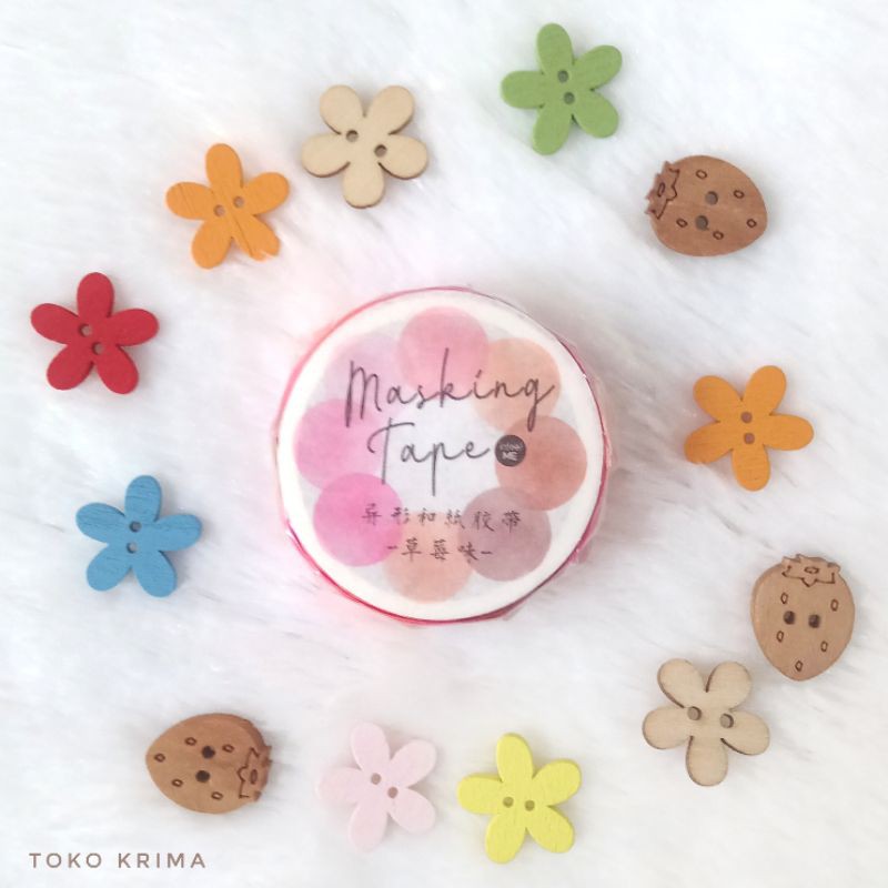 Jual Stiker Roll Bulat Dot Round Sticker Semi Transparan | Shopee Indonesia