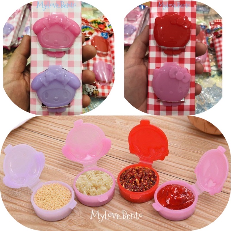 Jual Tempat Saus Sambal Wadah Saos Kecap Mayonaise Cup Melody Hello ...