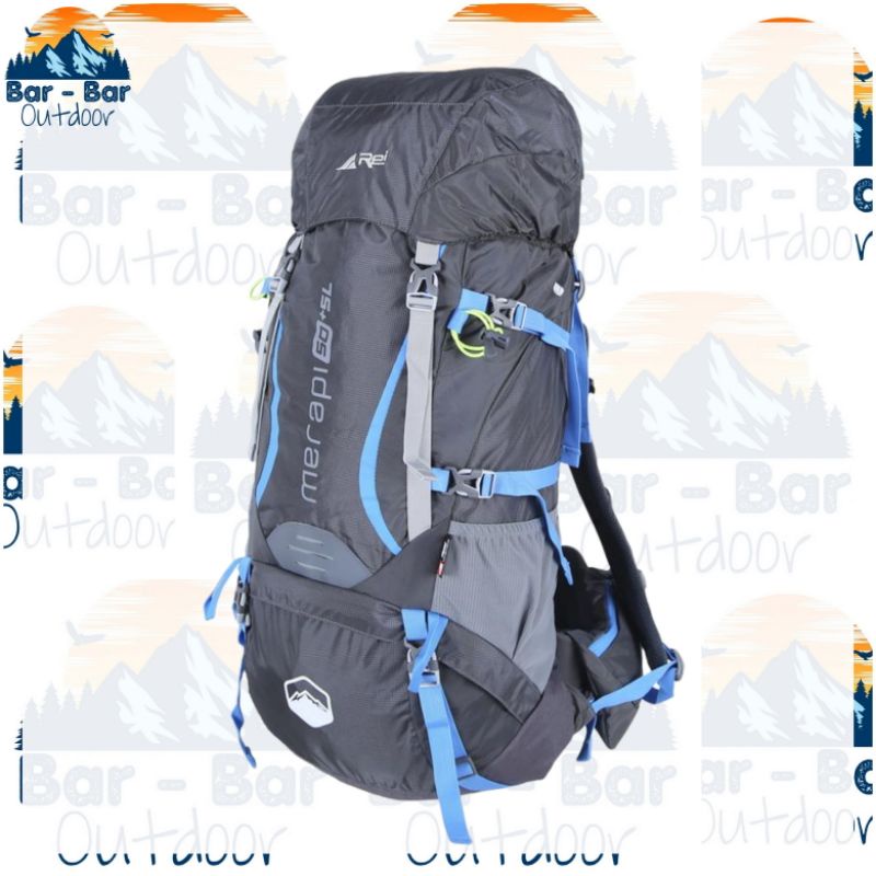Jual Tas Gunung Carrier Arei Rei Merapi 50+5L | Shopee Indonesia
