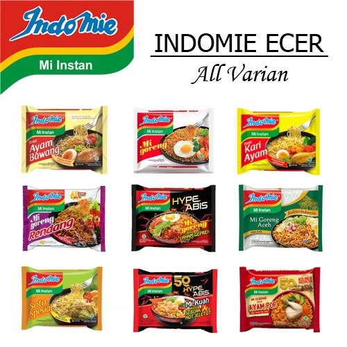 3008: Indomie Real Meat Mi Instan Goreng Rendang - Indonesia