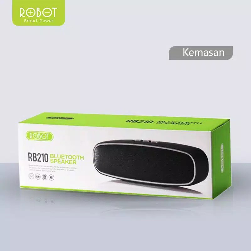 Jual Speaker Bluetooth Robot RB210 Portable Wireless Super Bass Mini ...