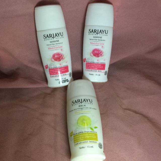 Jual Sariayu Pelembab Moisturizer 35ml Mawar Jeruk Shopee Indonesia