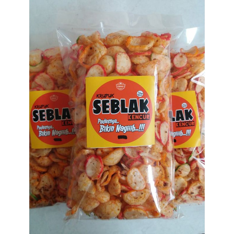 Jual Krupuk Seblak Kencur Krupuk Seblak Jablay Krupuk Seblak