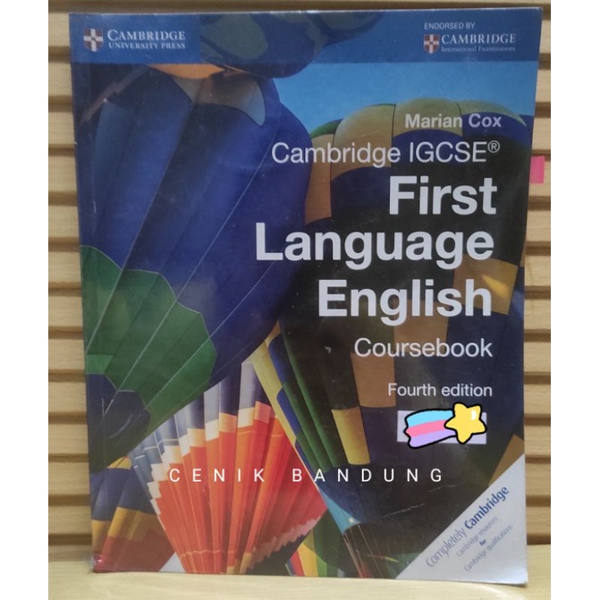 Jual (Bekas - Original) Buku Cambridge IGCSE First Language English ...