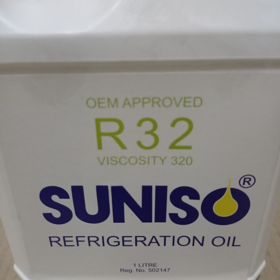 Jual OLI KOMPRESOR OIL SUNISO R32 / R410 / 4GS DERIGEN 1LITER ...
