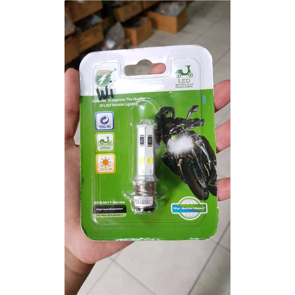 Jual Lampu LED Motor RTD M11P Bebek Dan Matic Beat Vega Supra Mio ...