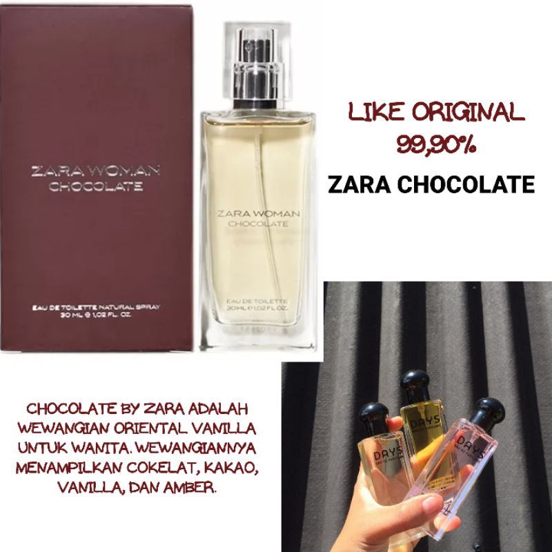 Chocolate 2025 zara perfume