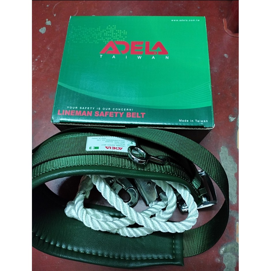 Jual Safety Belt Adela H27 / Lineman Safety Belt ADELA H 27 Shopee Indonesia