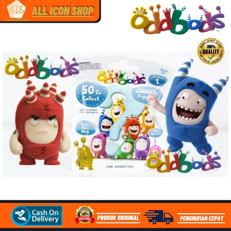 Jual Oddbods Collectable Figure Blind Bags Original/Mainan koleksi ...