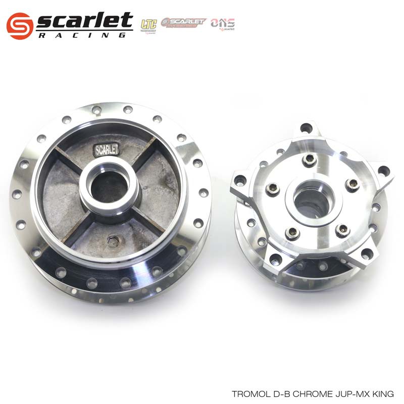 Jual Scarlet Racing Tromol Trombol Hub Depan Belakang Set Jupiter Mx