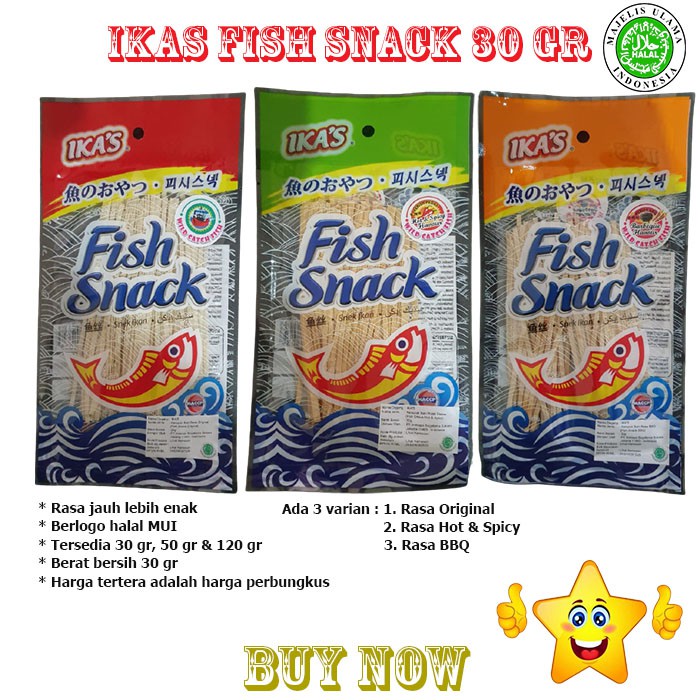 Jual IKAS FISH FILLET SNACK 30 GR CEMILAN MAKANAN RINGAN | Shopee Indonesia