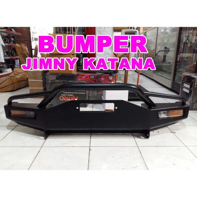 Jual Bumper Depan Suzuki Jimny Tanduk Custom Plus Dudukan Atau Pangkon