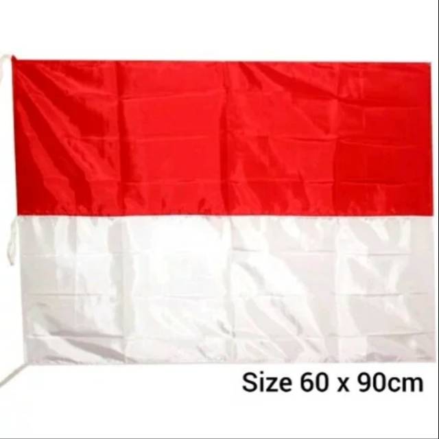 Jual Bendera Merah Putih Bahan Satin Shopee Indonesia 