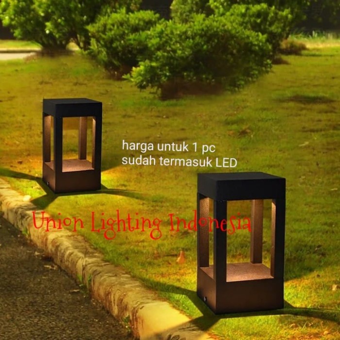 Jual Mudah Sl Lampu Pilar Taman Pagar Hias Outdoor Led Minimalis Promo Shopee Indonesia