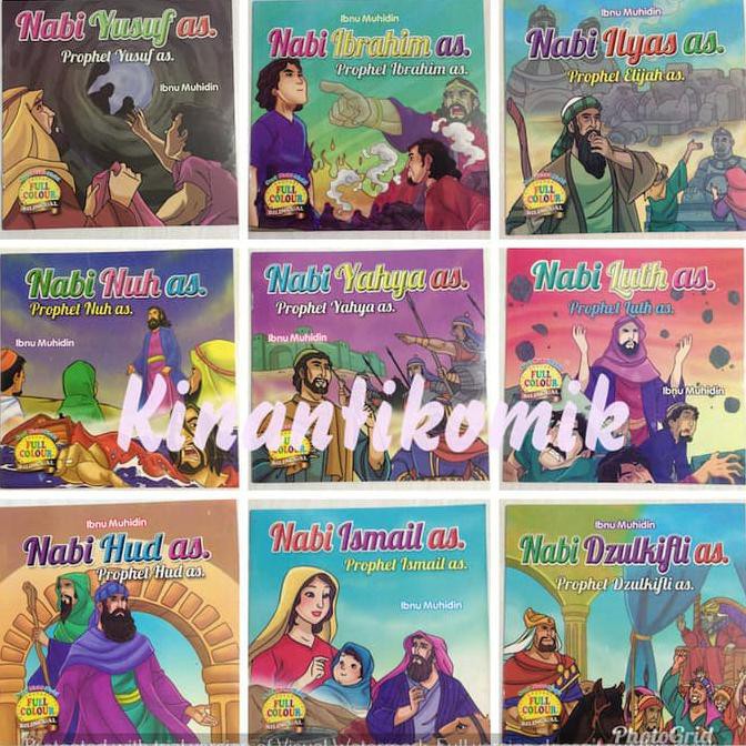 Jual PAKET LENGKAP 25 Buku Cerita Nabi dan Rasul Bilingual (Berat 1 kg ...