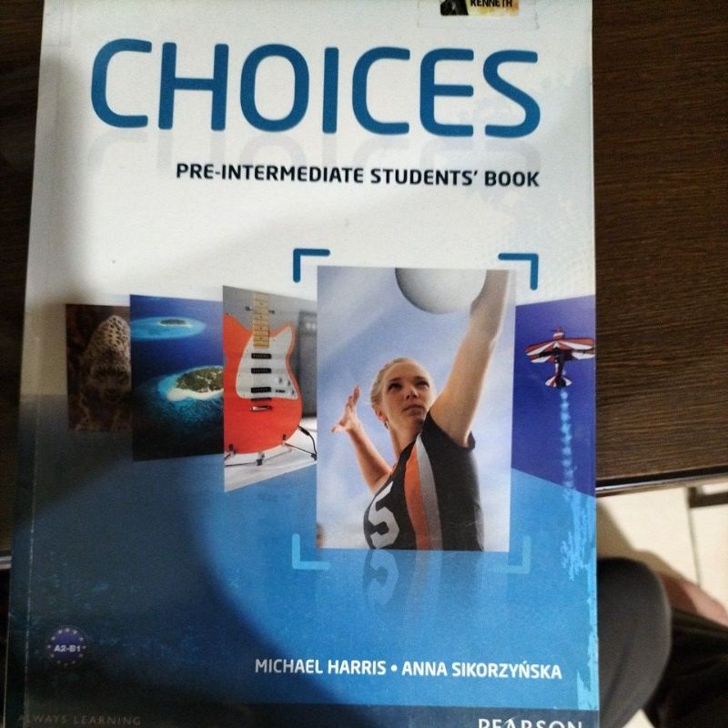 Jual Buku CHOICES Pre Intermediate Students School Michael Harris dan ...