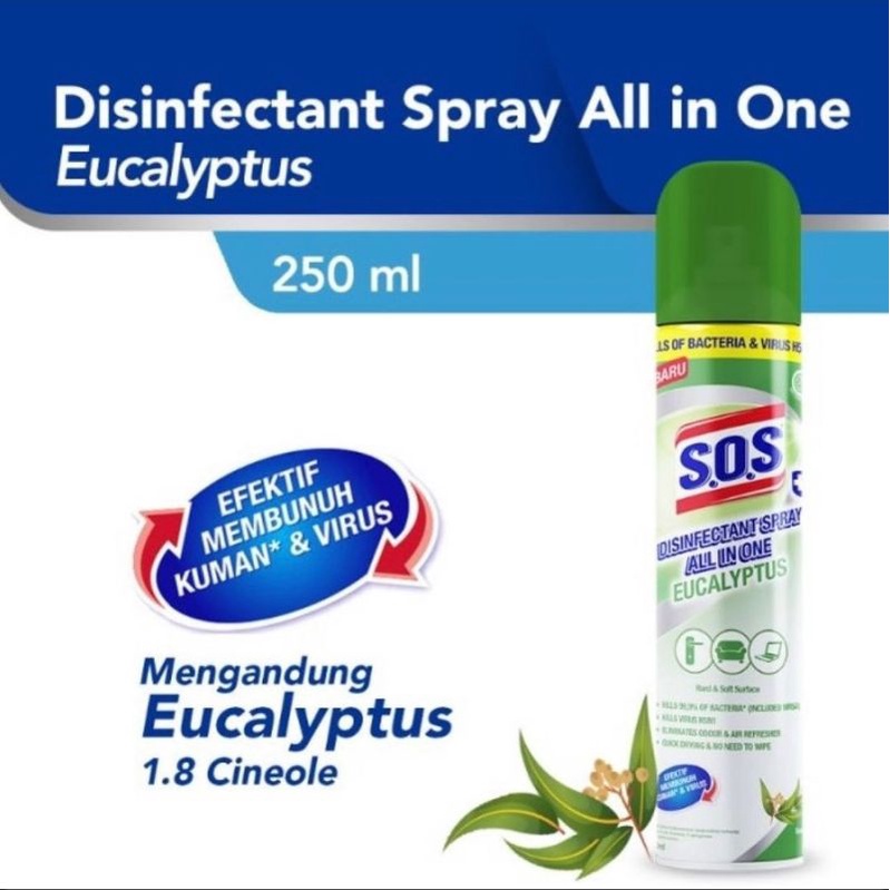 Jual SOS DISINFECTANT 250ml | Shopee Indonesia