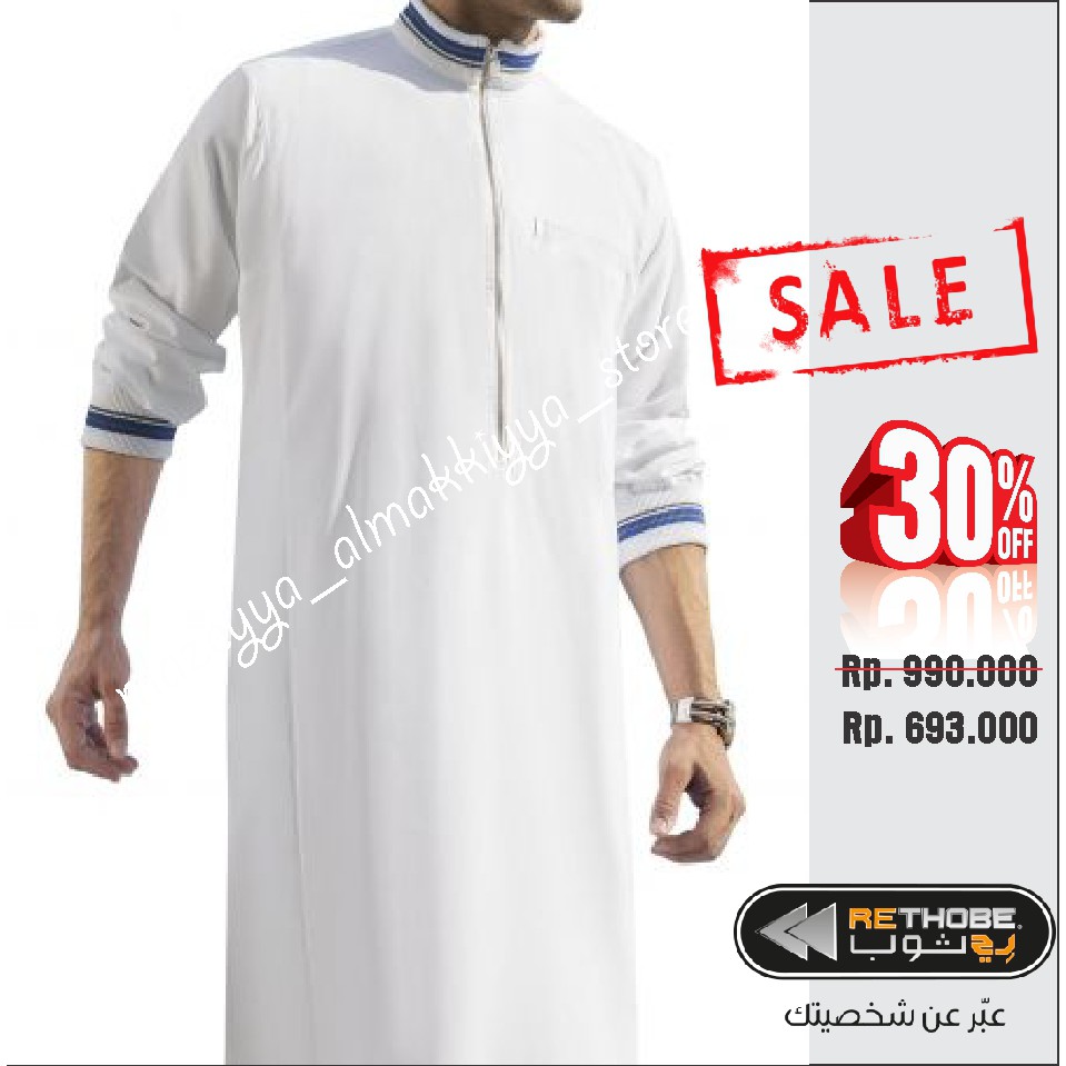 Jual Rethobe Casual Style Ori Saudi - ukuran 52S (Harga Spesial ...