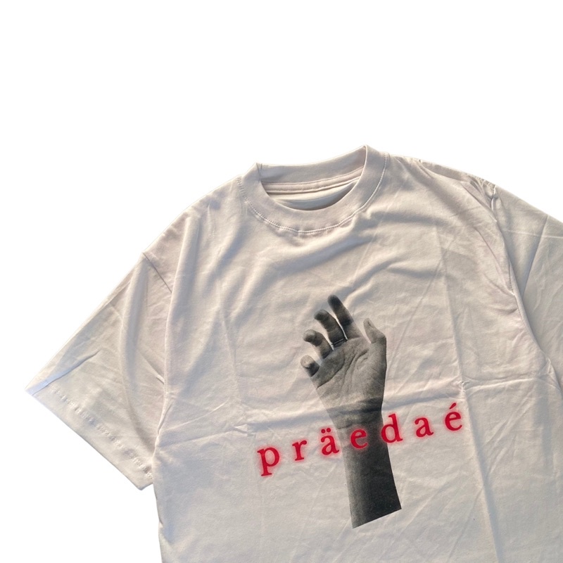 Jual Praedae Studio - white oversized t-shirt - hopeless romantic ...