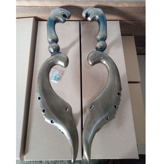 Jual COD Handle gagang pintu antik motif kujang | Shopee Indonesia