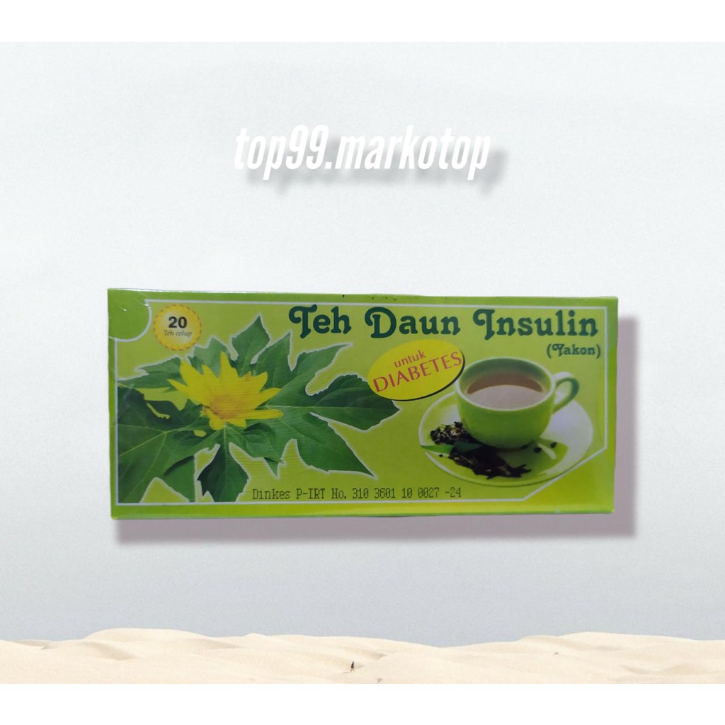 Jual Teh Celup Teh Daun Insulin Yacon Yakon Cv Ash Shohwah Salsabila