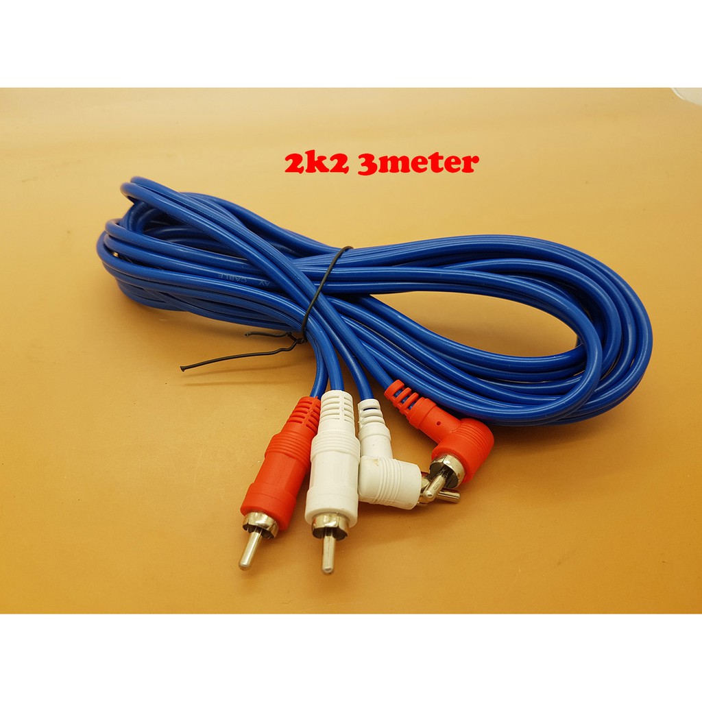 Jual Termurah Sivicom M Kabel Audio Rca K Male Cable Rca Panjang M Shopee Indonesia