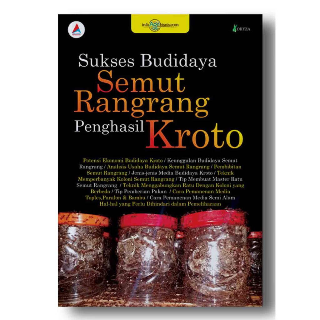 Jual SUKSES BUDIDAYA SEMUT RANGRANG PENGHASIL KROTO | Shopee Indonesia