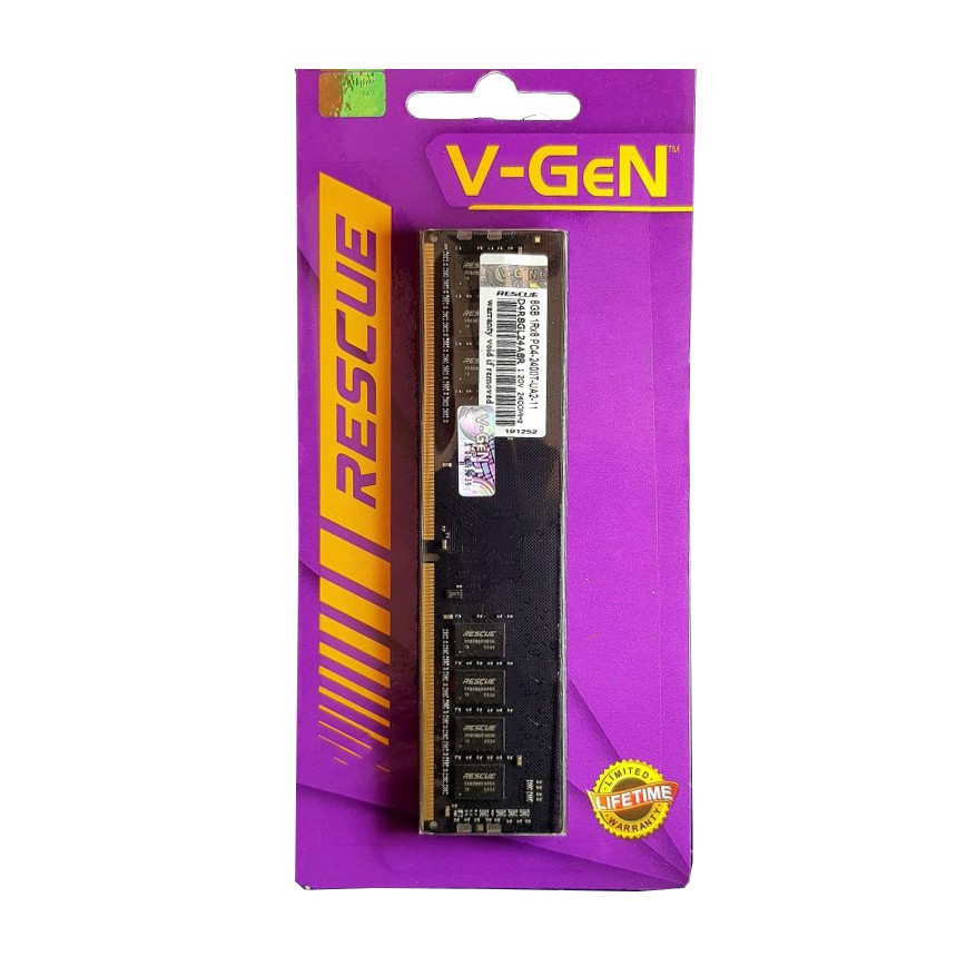 Jual RAM DDR4 V GeN RESCUE 8GB PC19200 2400Mhz Long Dimm Memory PC VGEN Shopee Indonesia