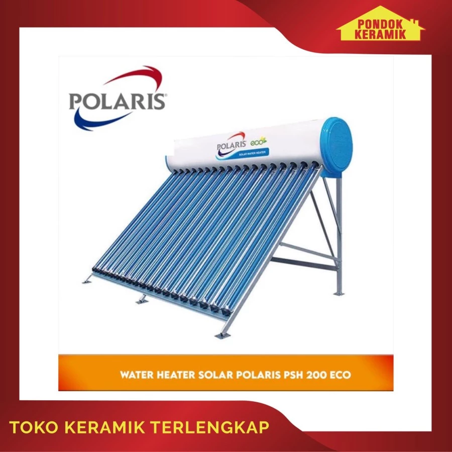 WATER HEATER SOLAR POLARIS PSH 200 ECO-3 200 liter